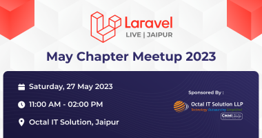 Laravel Live Jaipur - May Chapter Meetup - 2023